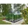 Halls Universal 128 Alu Schwarz Sicherheitsglas 3 mm 9,9 m² inkl. Fundamentrahmen