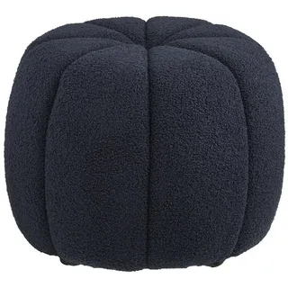freiraum Pouf Paisley, in Marineblau, Polyester - 48x38x48cm (BxHxT) blau