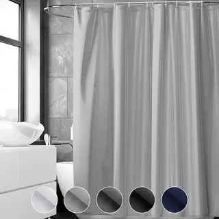 Duschvorhang 180x220cm Anti-schimmel PVC Wasserabweisend