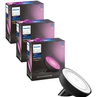 Philips Hue Bloom gen4 EU/UK schwarz (Dreierpack) - Large X-Schmal