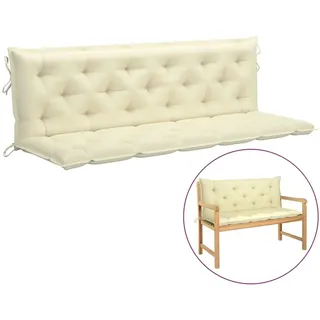 vidaXL Auflage für Hollywoodschaukel 180 x 50 x 7 cm creme