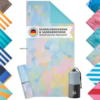 Blumtal Handtuch 90 x 180 cm bunt