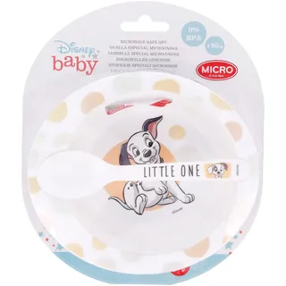 Geschirrset für Babys, bestehend aus Schüssel und Löffel, klassisch, Disney