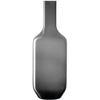 LEONARDO Bodenvase Dekovase MILANO, handgefertigt (1 St), aus Glas, in Flaschenform grau Ø 23 cm x 64 cm