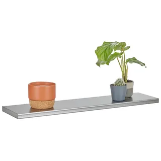 Wandboard Inox Edelstahlfarben