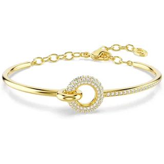 Swarovski Dextera Kollektion Armreif, Rundschliff, Weiß