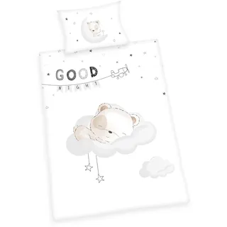 Herding Bettwäsche-Set Sleep little Bear - Sleeping Wendemotiv, Bettbezug 100 H: 1