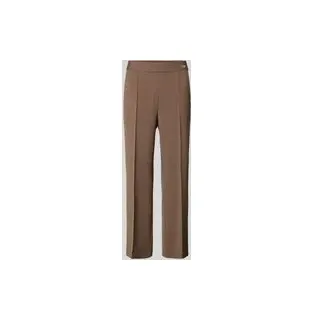 Cambio Cameron Bundfaltenhose Schlammfarben 36
