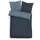 blau 200 x 200 cm + 2 x 80 x 80 cm