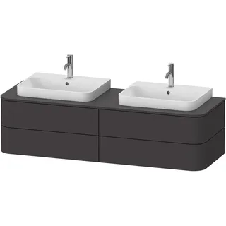 Duravit Happy D.2 Plus 160x55cm, f K, 4 AZ, f AWT, bs, gra matt