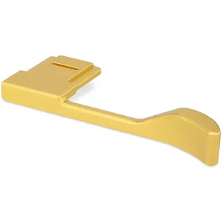 Haoge Thumb Up Grip für Fujifilm GFX100RF Kamera Digital Zubehör GFX 100RF Blitzschuh Metall Thumb Up Rest Support Handgriff THB-GFXRFG Golden