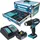 DHP482SF1X9 inkl. 1 x 3,0 Ah + Ladegerät + 96 tlg. Zubehörset + Koffer