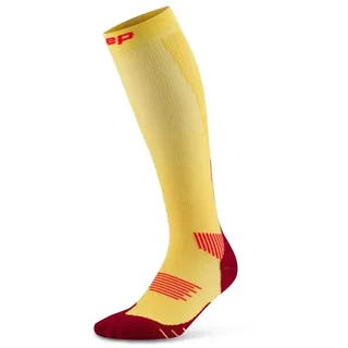 Cep Run 5.0 Lange Socken - Marigold / Burgundy - EU 40-43