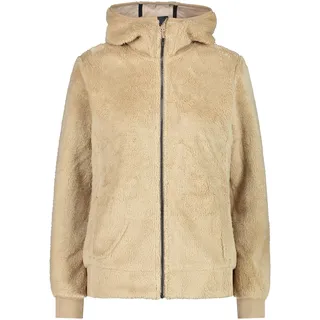 CMP Woman Jacket Fix Hood sesamo (A435) 48