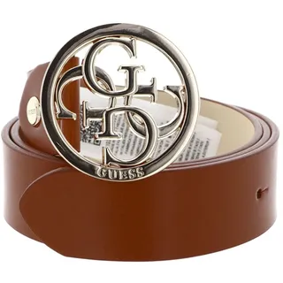 GUESS Gürtel Adjustable Belt W105 Cognac - kürzbar