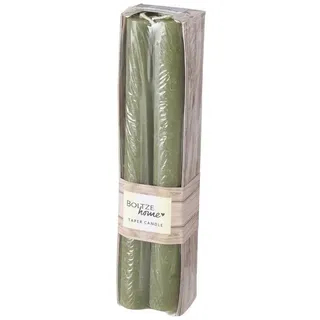 Boltze Melia Stabkerze 20 cm grün 4 St.