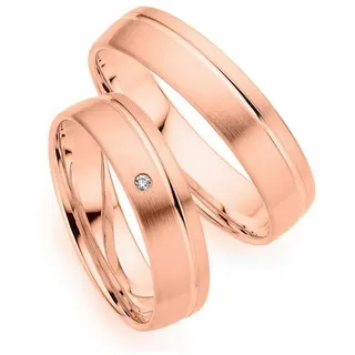 Phönix Trauring Schmuck Geschenk Gold 333 Trauring Ehering LIEBE versch. Varianten, Made in Germany, wahlweise mit oder ohne Brillant goldfarben 65