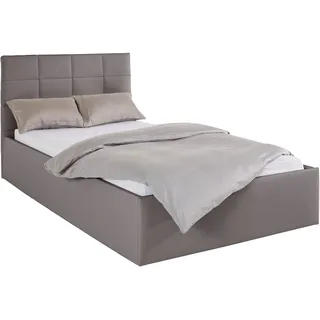 Westfalia Schlafkomfort Polsterbett 120 x 200 cm grau