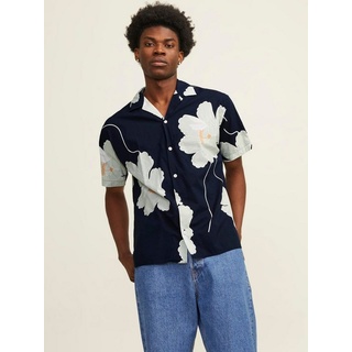 JACK & JONES Palma Resort Kurzarmhemd Night Sky / Fit Relaxed Fit S