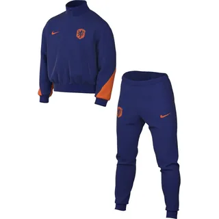 Nike Herren Trainingsanzug Netherlands Dri-Fit Strike Trk Suit K, Deep Royal Blue/Safety Orange, FJ2345-455, M