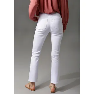 Aniston CASUAL Aniston Bootcut Weiß 40