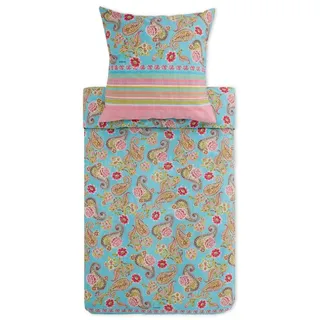 Bassetti Bettwäsche Granfoulard Bettwäsche Rapallo, seidiger weicher Griff blau