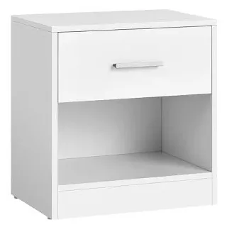 VASAGLE Nachttisch Custos 39 x 41 x 28 cm Weiß