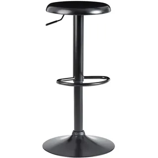 KADIMA DESIGN Barhocker 58 - 79 cm Schwarz