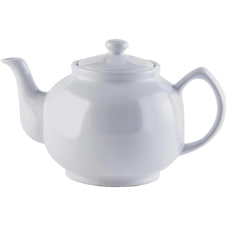 Price & Kensington, 10 Tassen Teekanne, Steingut, weiß, klassisch