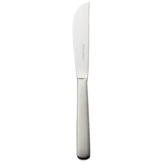 Robbe & Berking Tafelmesser Menümesser Atlantic 18/8 matt gebürstet (1 Stück), Menümesser Atlantic, 21,30cm, 18-8 Edelstahl