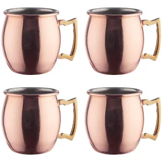 BUTLERS Mini-Becher 0,06 l Roségold 4 St.