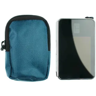 caseroxx Canvas Tasche kompatibel mit Tandem t:Slim X2, Tasche für Blutzuckermessgerät/Insulinpumpe