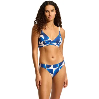 Seafolly Damen Bralette Top Swimsuit with Clip Back Bikini - 42