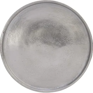 Kaemingk Dekoteller Aluminium Ø 30 cm grau/silber