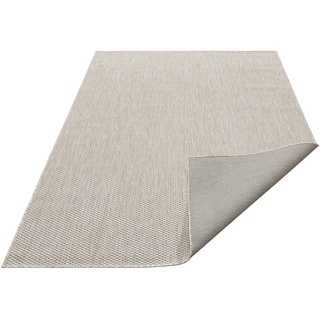 Teppich MY HOME "Rhodos" Teppiche Gr. B/L: 120 cm x 180 cm, 3 mm, 1 St., grau Esszimmerteppiche In-und Outdoor geeignet, Sisal-Optik, Wetterfest & UV-beständig