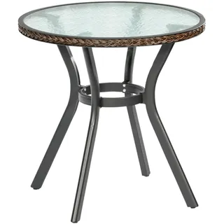 Merxx Ravenna Gartentisch Ø 72 x 73 cm Braun