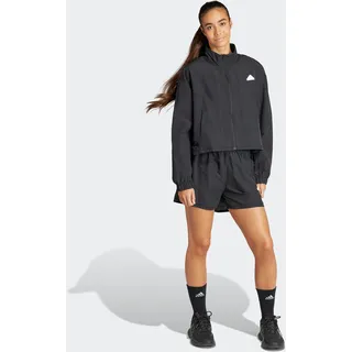 Trainingsanzug ADIDAS SPORTSWEAR "W GAMETIME S TS" Gr. L, schwarz (black) Damen Sportanzüge Trainingsanzüge