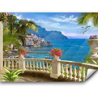 murando - Fototapete selbstklebend Landschaft, 441x315 cm, Schlafzimmer