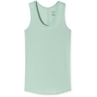 SCHIESSER Damen Tank Top - Unterhemd, Personal Fit, Basic, Stretch, Single Jersey Mint 3XL