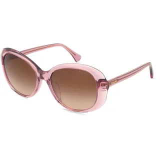 Ralph 0RA5335U Damen-Sonnenbrille Vollrand Rund Acetat-Gestell, lila