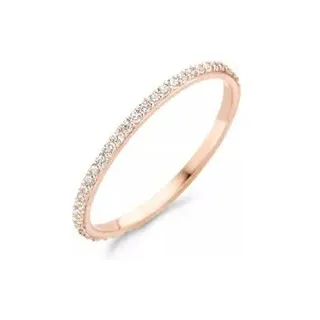 Blush Ring - Blush 585er RoséGolden Ring 1201RZI/46 (Größe: 46) - Gr. 48 - in Gold - für Damen