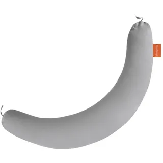 sleepling Stillkissen 40 x 190 cm, Baby Schwangerschaftskissen, grau