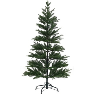 Myflair Möbel & Accessoires Künstlicher Weihnachtsbaum Weihnachtsdeko, Green, künstlicher Christbaum, Tannenbaum, mit biegsamen Zweigen grün Ø 129 cm x 210 cm