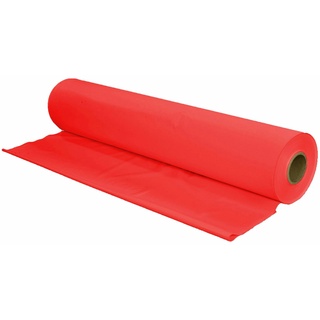 1x Tischtuch Tischdecke Biertischdecke LDPE rot perforiert auf Rolle 0,70 x 240m