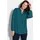 Chiffonbluse petrol 48