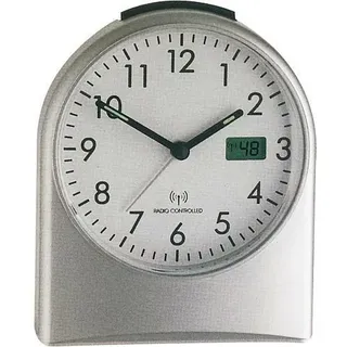 TFA 98.1040.54 Funkwecker analog digital Hintergrundbeleuchtung lautlos Snooze
