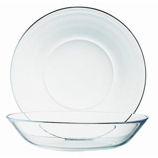 Arcoroc 24x Hartglas Teller/Schüssel COSMOS Durchmesser 14 cm - Höhe 2,5 cm