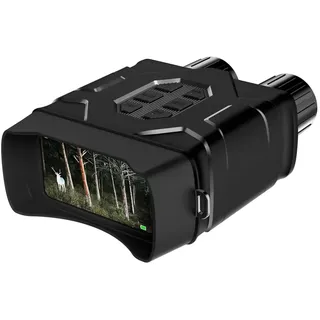 Etyrerre N016 WiFi-Fernglas, 5K UHD, Nachtsicht, 52 MP, 10-Facher Digitalzoom, Teleskop für Sicht bei Schwacher/Keiner Beleuchtung, für die Jagd und das Camping