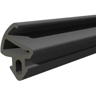 Seiletech.de Fensterdichtung – S-1150 – 25 m – Kömmerling PVC Fenster Gummidichtug – Schwarz – Zugluftstopper Profildichtung – Gummidichtug Dichtband Kunststofffensterdichtungen