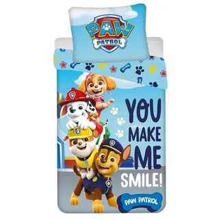 PAW PATROL Kinderbettwäsche Paw Patrol, Renforcé, 2 teilig bunt